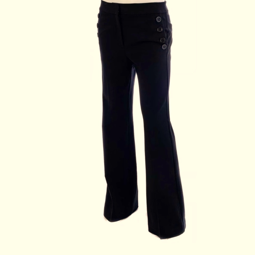 🌷Ann Taylor BLACK SAILOR TROUSERS NWT SZ 6 P